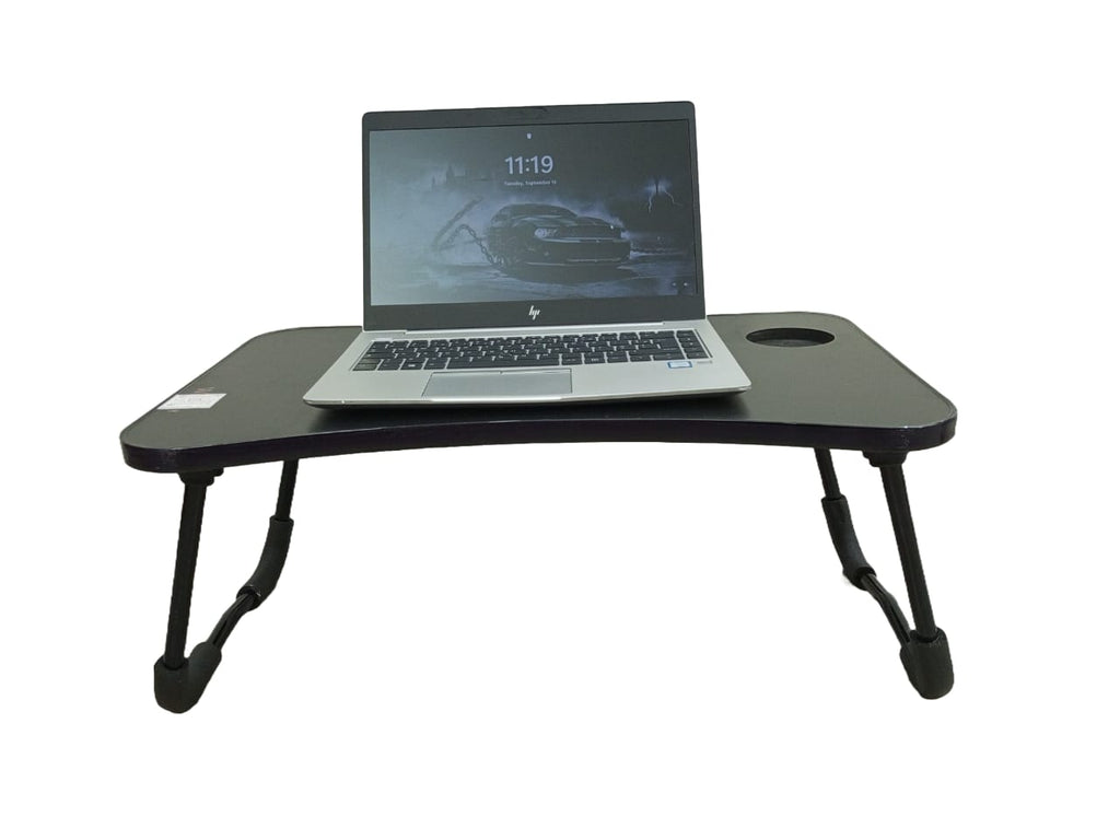 Foldable Wooden Laptop Table – Bed Desk