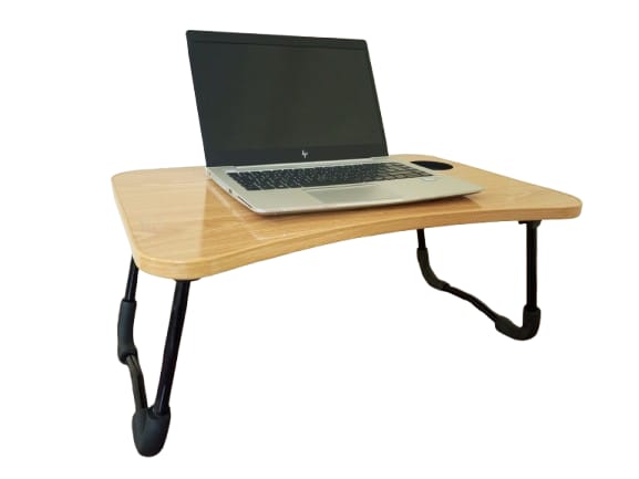 Foldable Wooden Laptop Table – Bed Desk