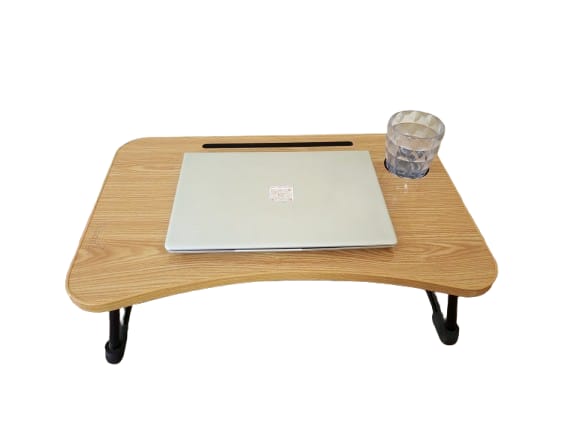 Foldable Wooden Laptop Table – Bed Desk