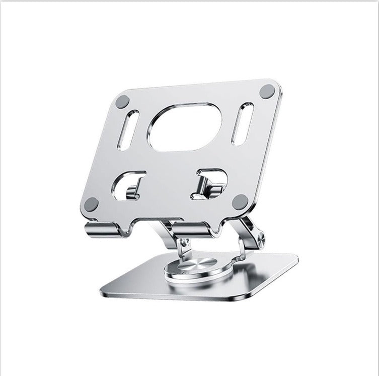 Shopping Spot 360° Aluminum Tablet & Phone Stand – Adjustable Folding Desk Holder (15cm)