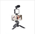 Shopping Spot AY-49 Video Making & Vlogging Kit – Tripod, Ring Light & Microphone Combo