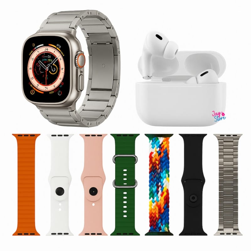 i20 Ultra Smartwatch – 10-in-1 Gift Set