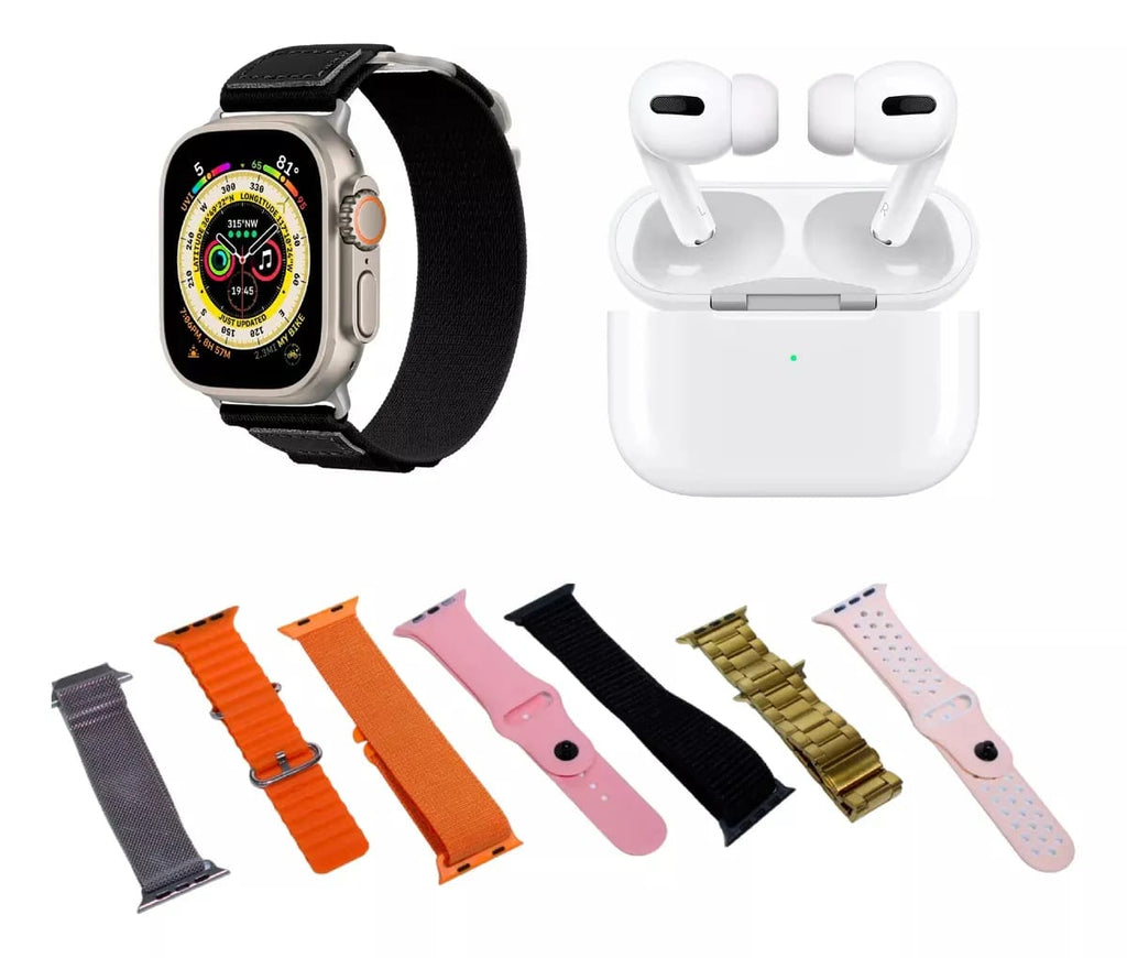 i20 Ultra Smartwatch – 10-in-1 Gift Set