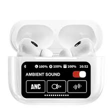 A9 Pro AirPods – LED Display, White/Black