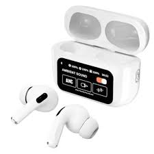 A9 Pro AirPods – LED Display, White/Black
